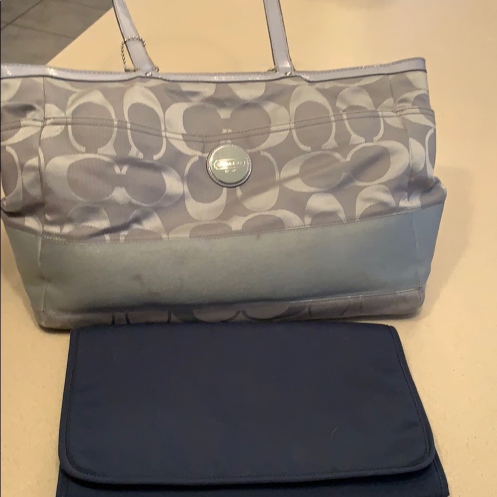 Coach Diaper Bag (I sed it as a laptop bag)
